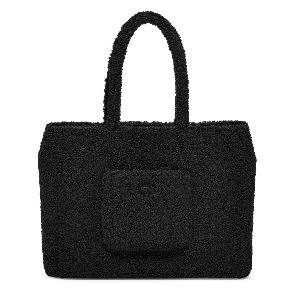 UGG Adrina Sherpa Tote in Black